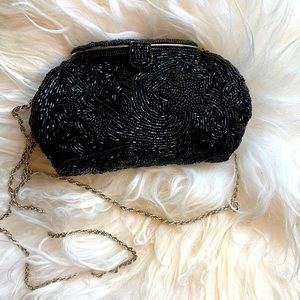 Beaded evening bag